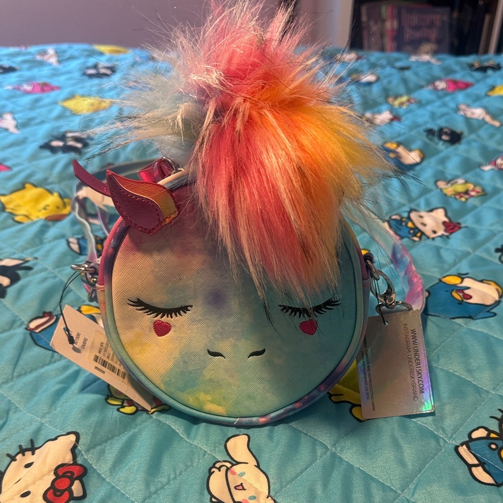 Rainbow Unicorn Kids Crossbody Bag